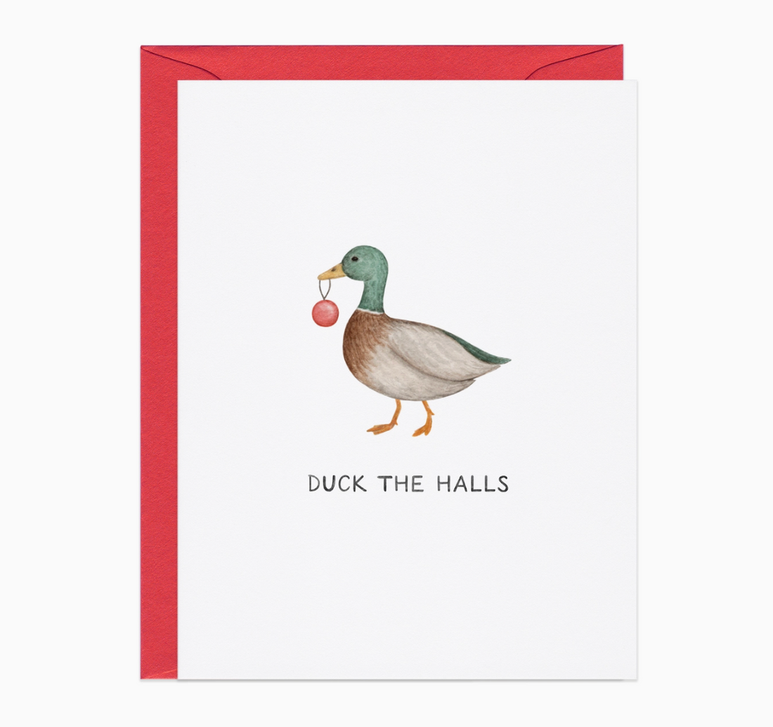 &quot;Duck the Halls&quot; Card