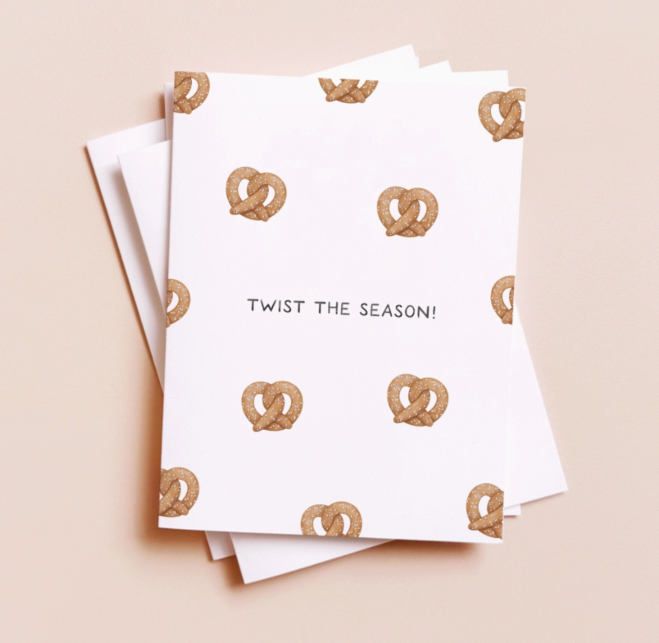 Twist the Season Holiday Card