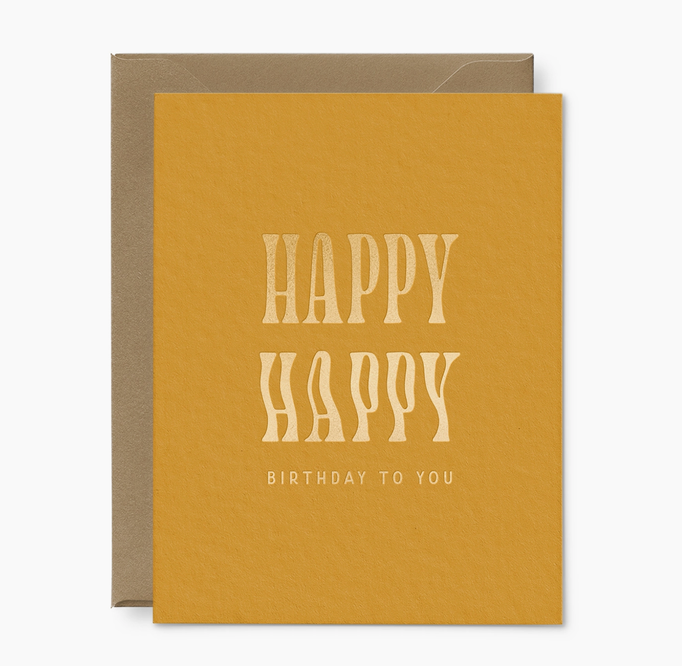 Happy Happy Birthday Card