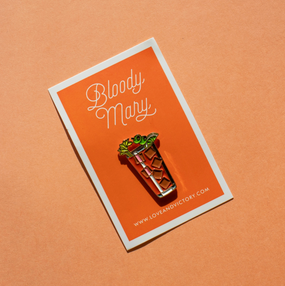 Bloody Mary Enamel Pin