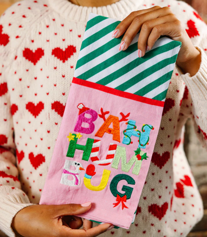 Bah Humbug Dish Towel