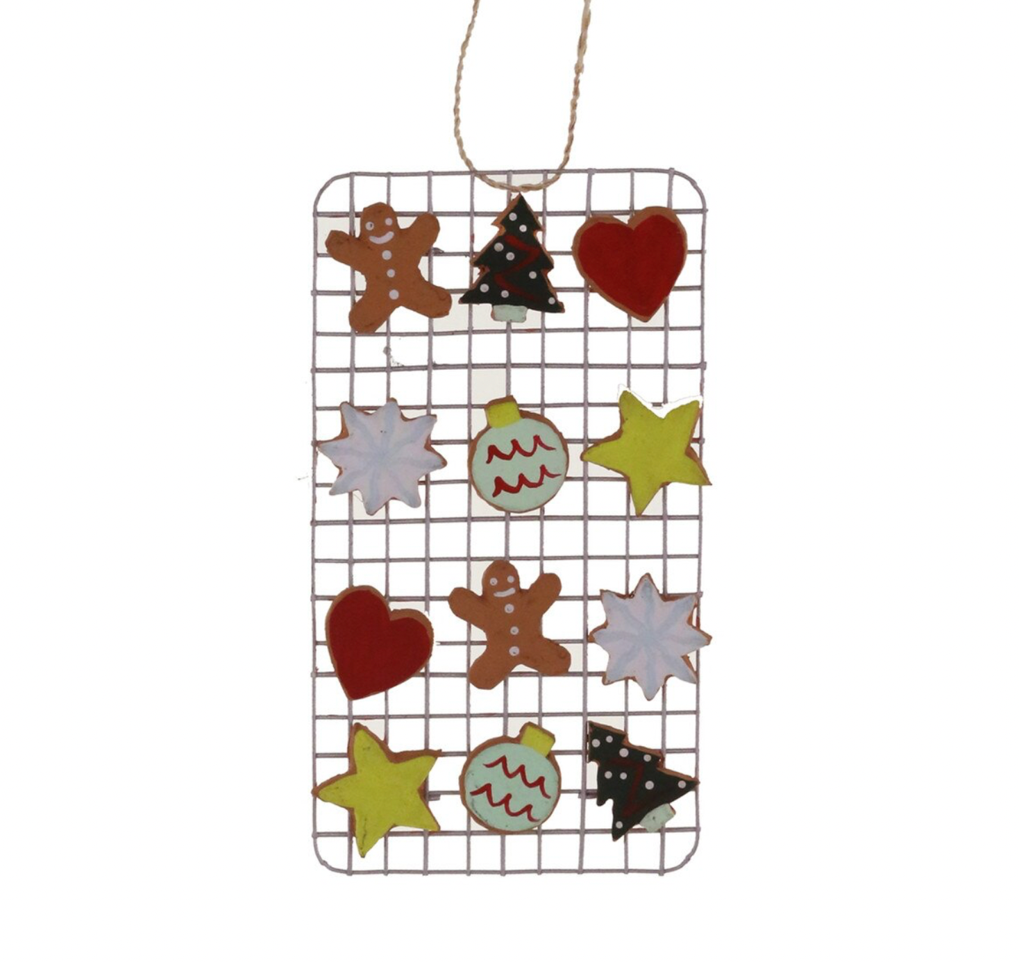 Decorated Christmas Cookies Ornament