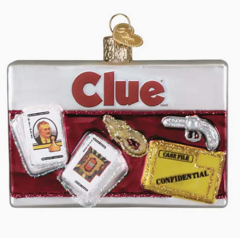 Clue Game Ornament