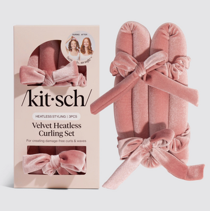 Velvet Heatless Curling Set