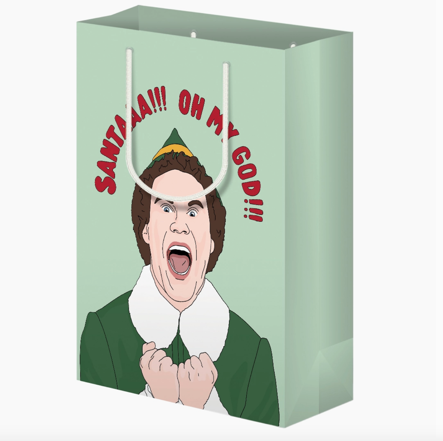 Elf Santa OMG! Gift Bag