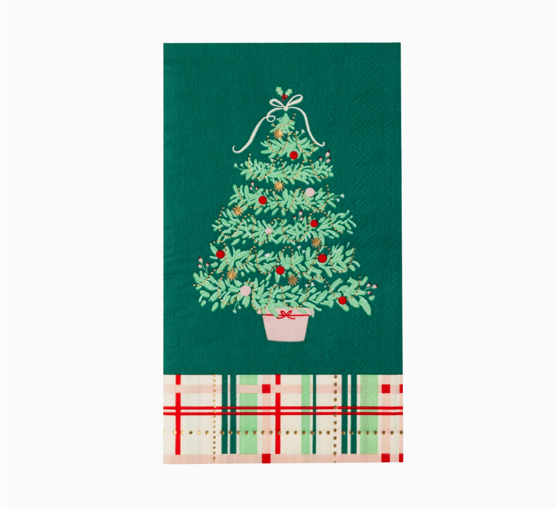 Christmas Tree Guest Towels
