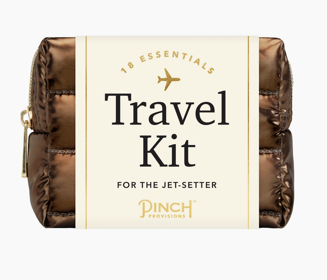 Travel Kit (Brown Puffer)