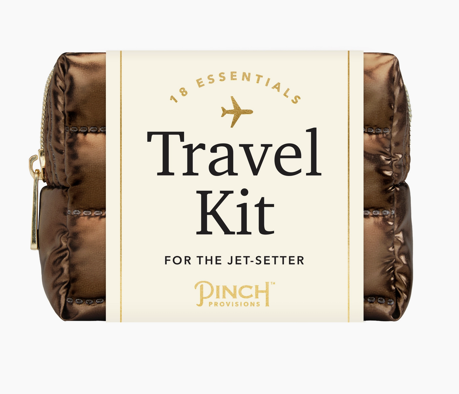 Travel Kit (Brown Puffer)
