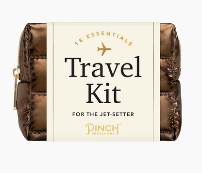Travel Kit (Brown Puffer)