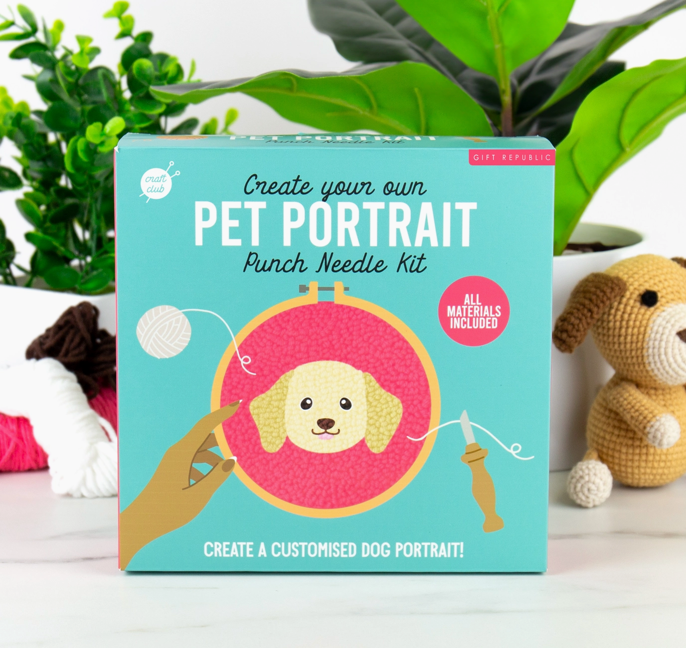 Needlepoint Pet Portraits: Dog