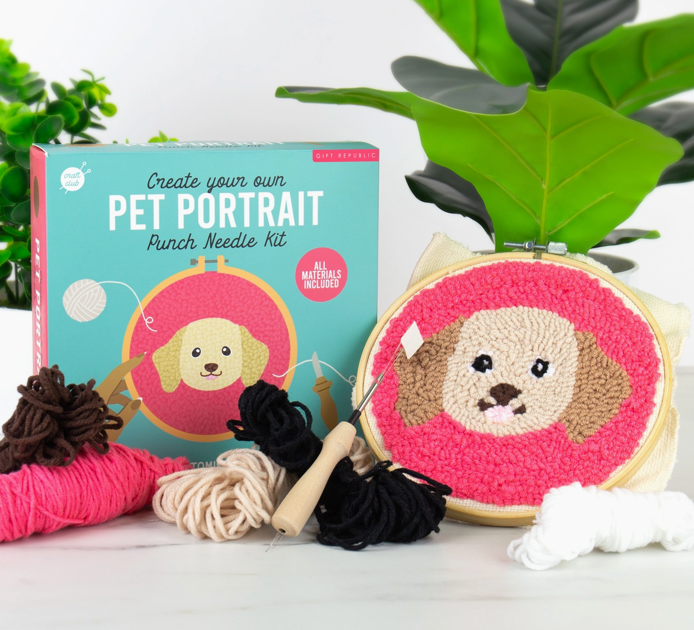 Needlepoint Pet Portraits: Dog