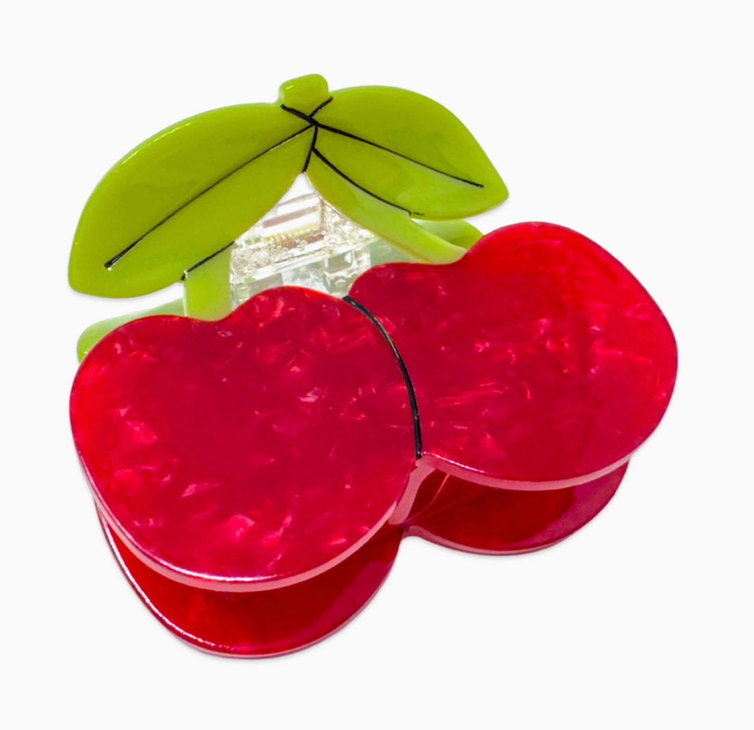 Large Cherries Hair Claw Clip