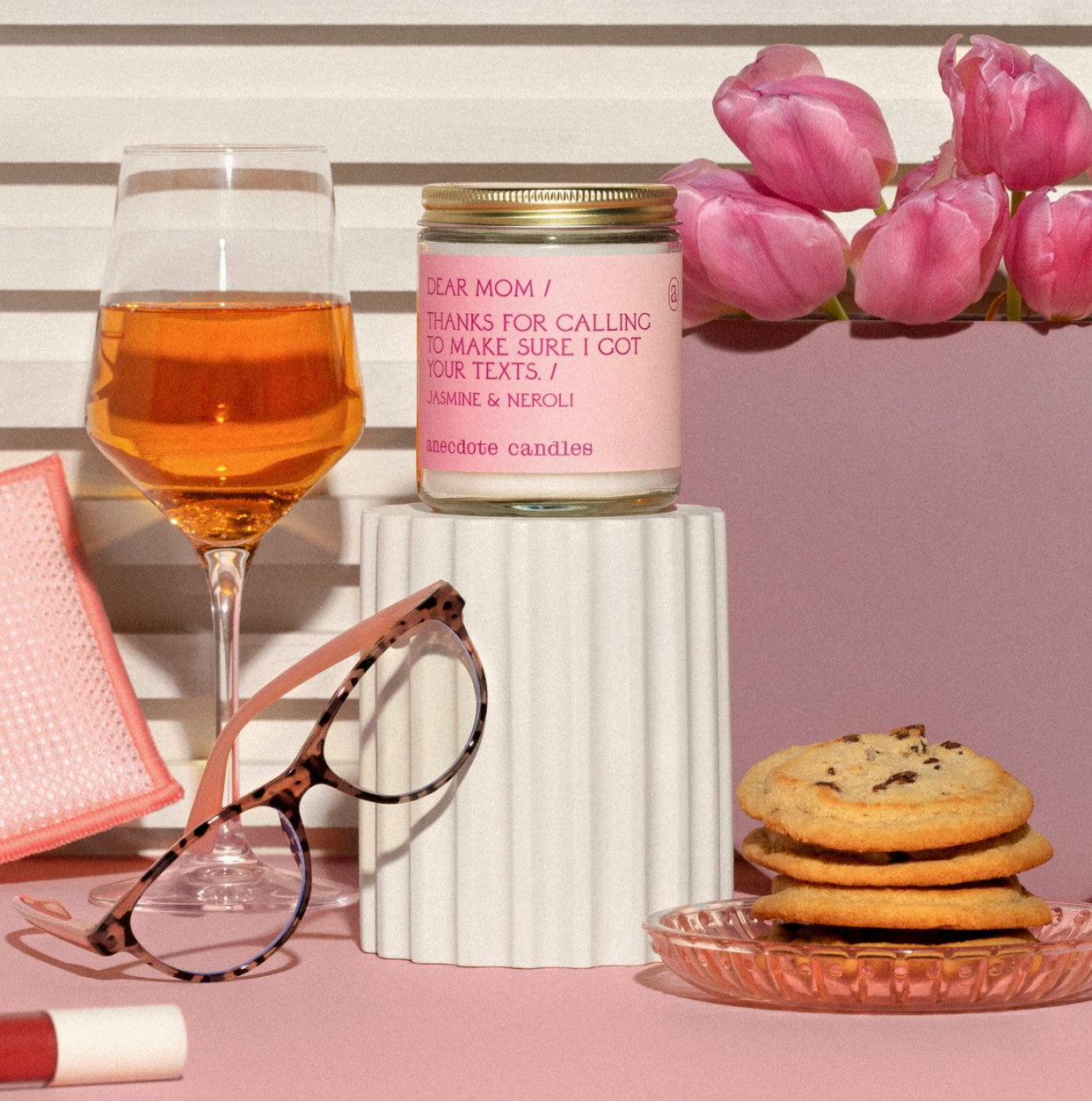 "Dear Mom" Candle