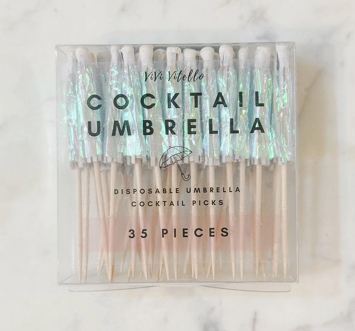 Cocktail Umbrellas (Set of 35)