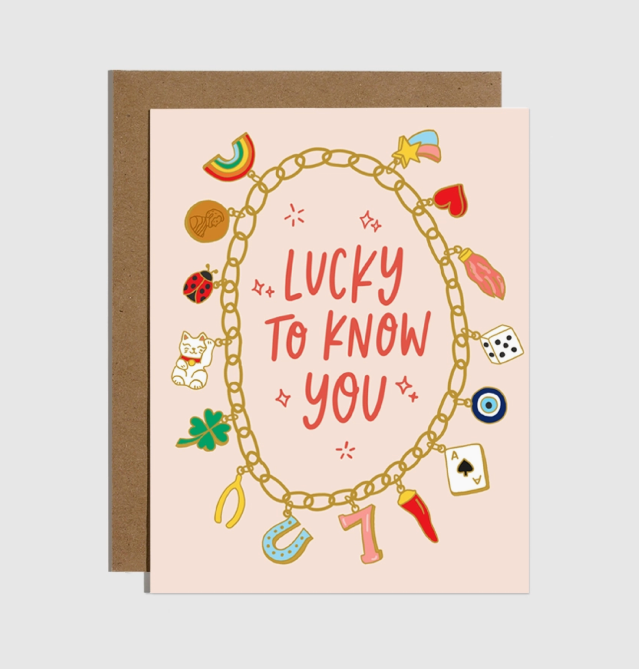 Lucky Charm Bracelet Card