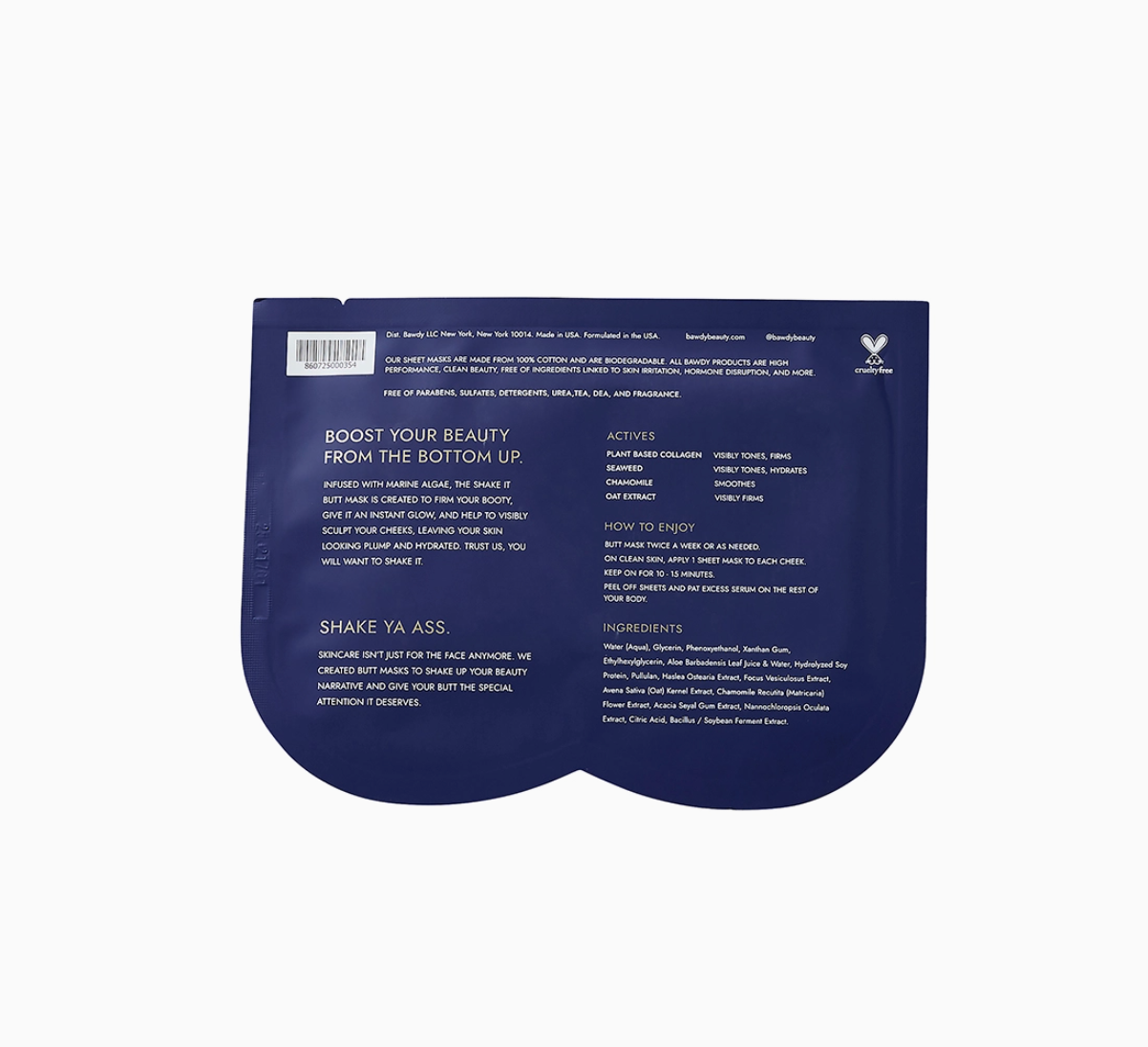 "Shake It" Firming Butt Mask