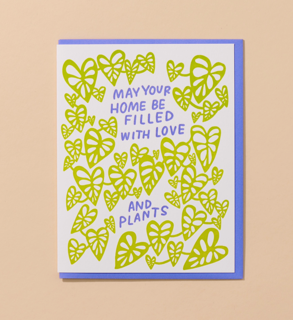 Home Filled with Love and Plants Card