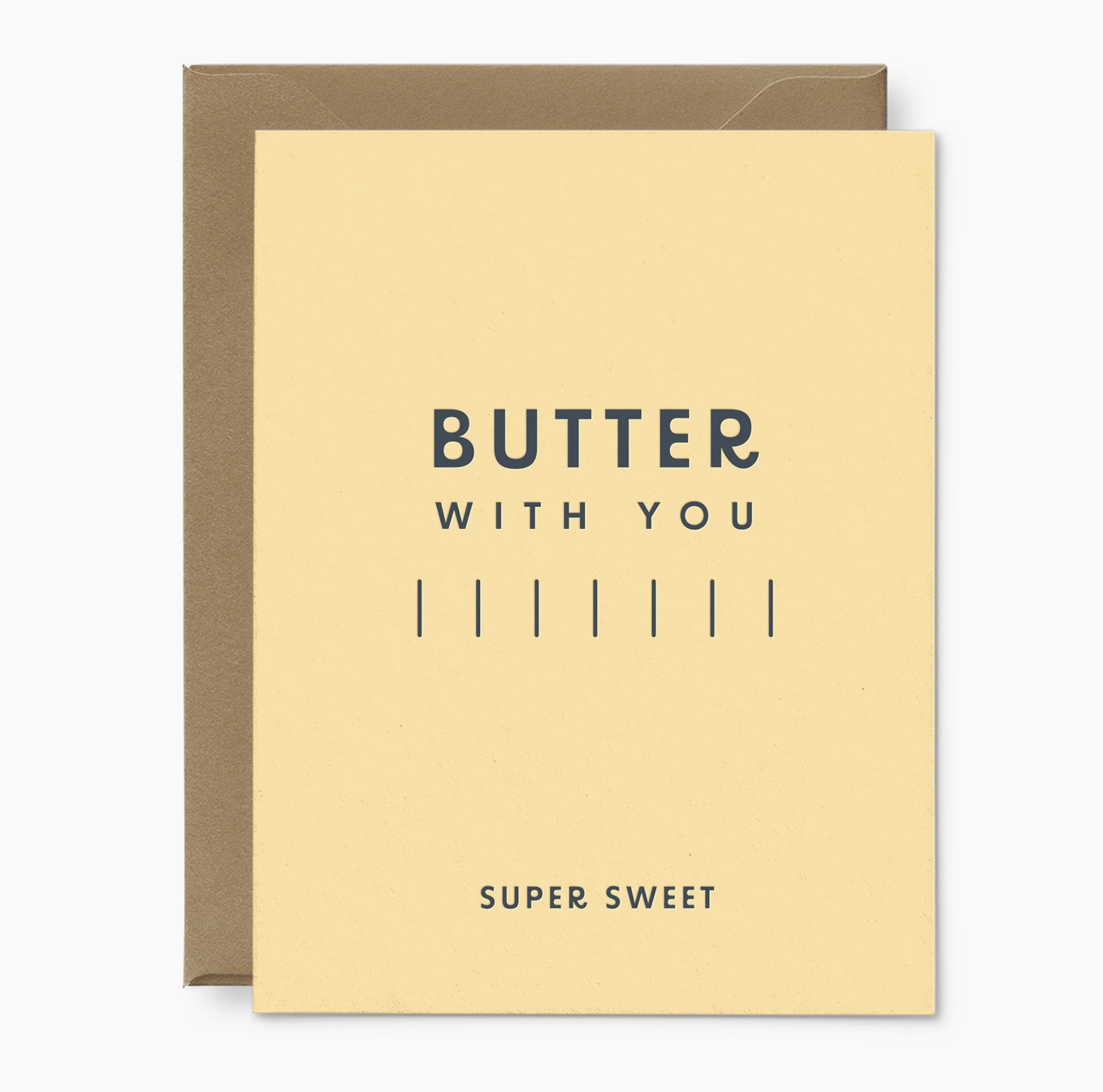 "Butter With You" Card