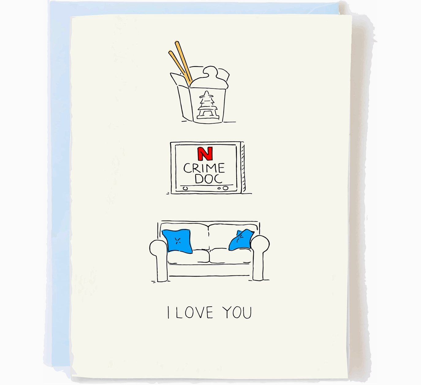 Take Out &amp; Stay Home Card
