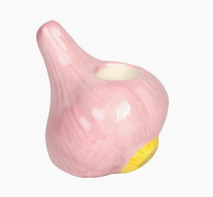 Garlic Ceramic Candle Holder