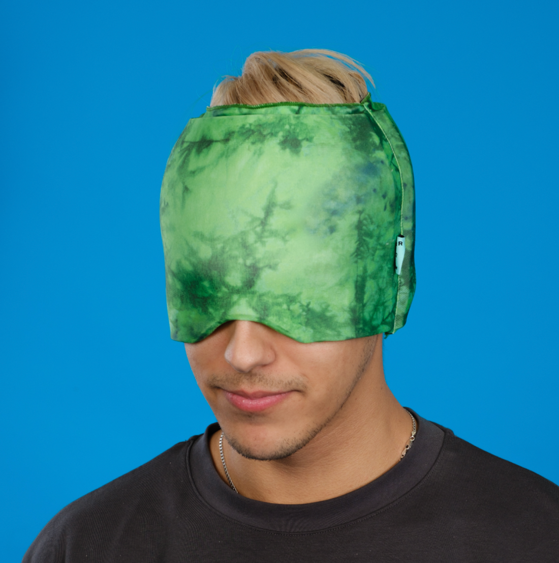 Electric Green Marble Print Hangover Cap