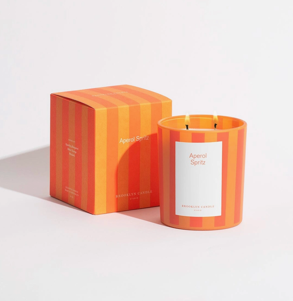 Aperol Spritz Candle