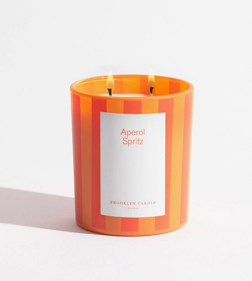 Aperol Spritz Candle