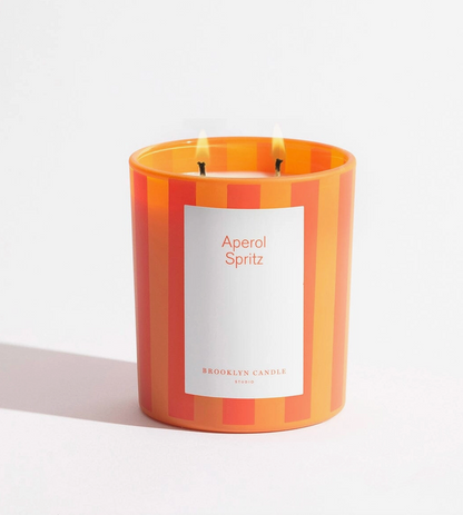 Aperol Spritz Candle