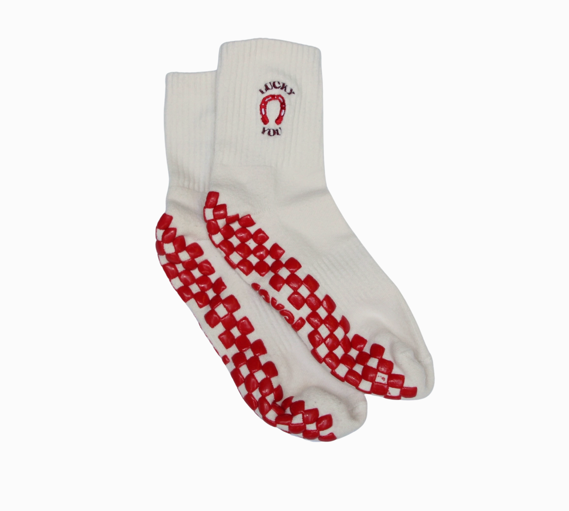 The Lucky You Grip Socks