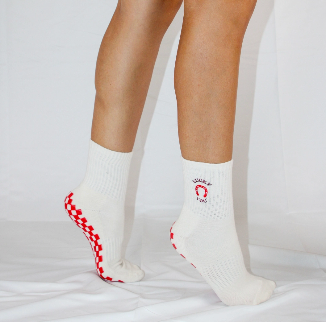 The Lucky You Grip Socks