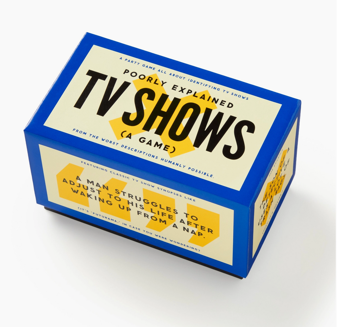 Poorly Explained TV Shows Game