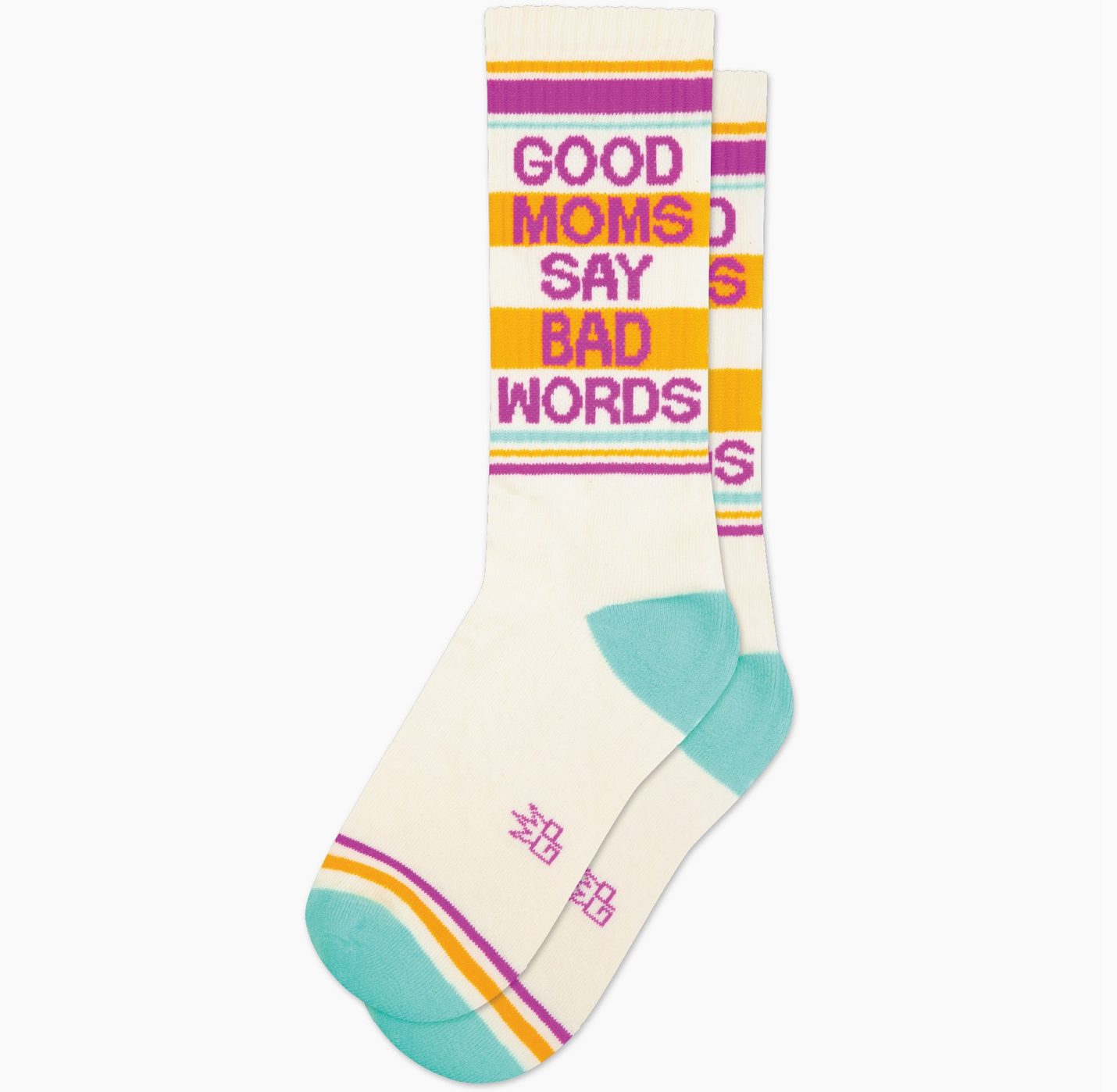 "Good Moms Say Bad Words" Gym Socks