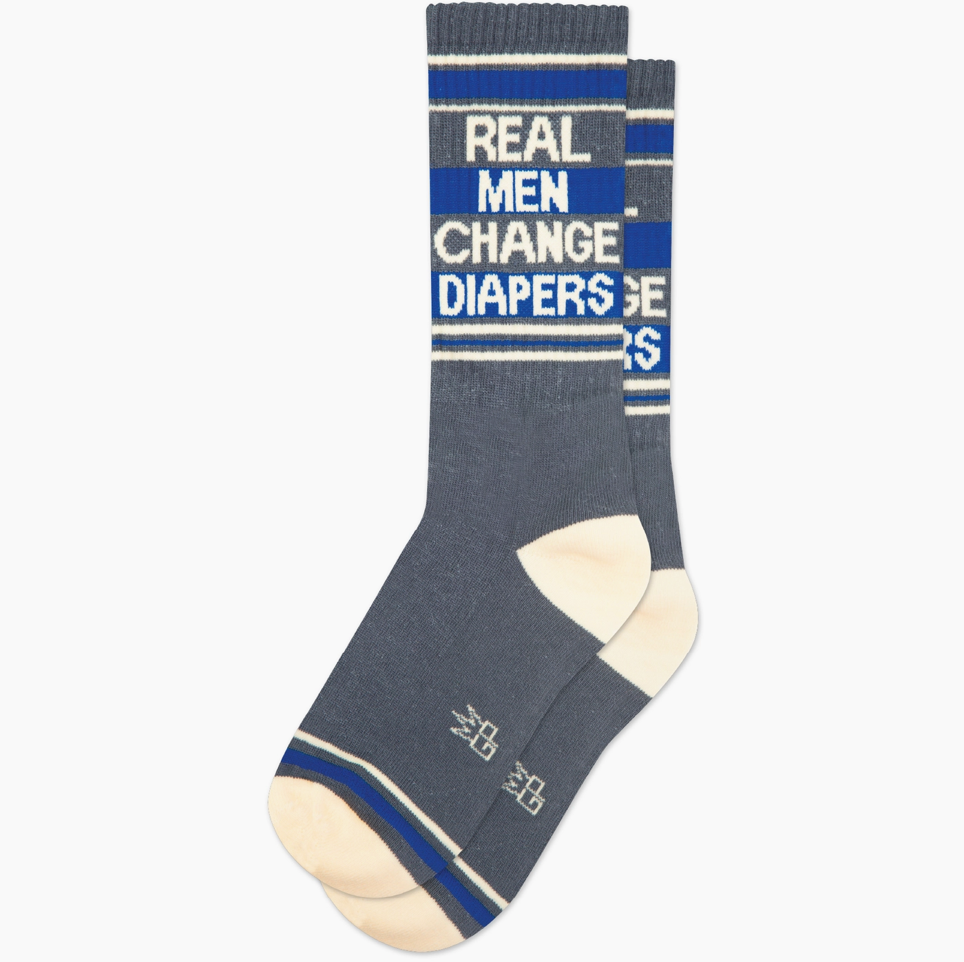 "Real Men Change Diapers" Gym Socks