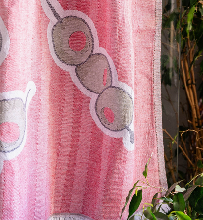 Olives Beach Towel
