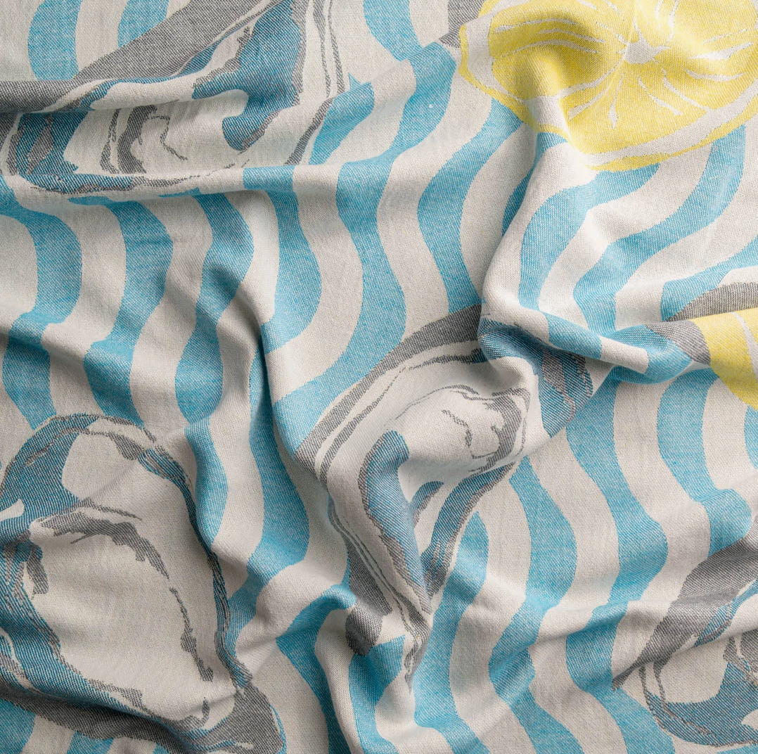 Oysters Beach Towel