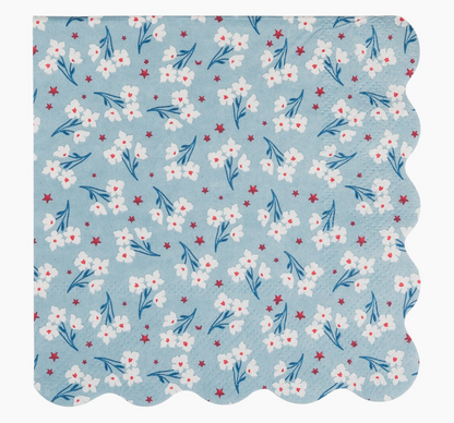 Floral Cocktail Napkin Set
