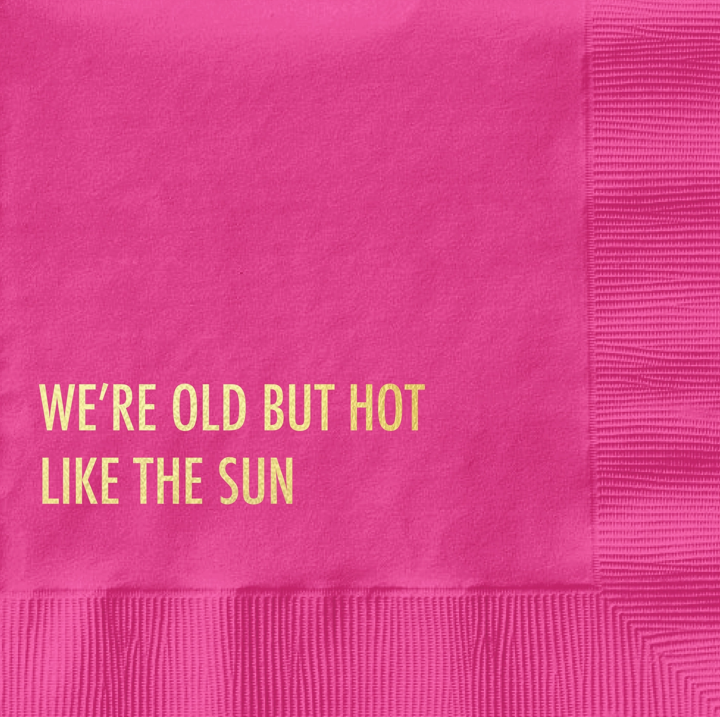 Old But Hot Cocktail Napkins