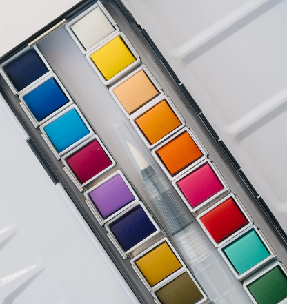 Watercolor Paint Palette