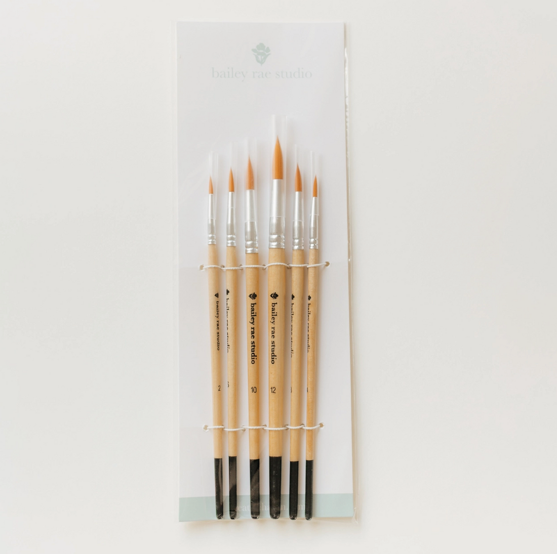 Round Tip Watercolor Brush Set
