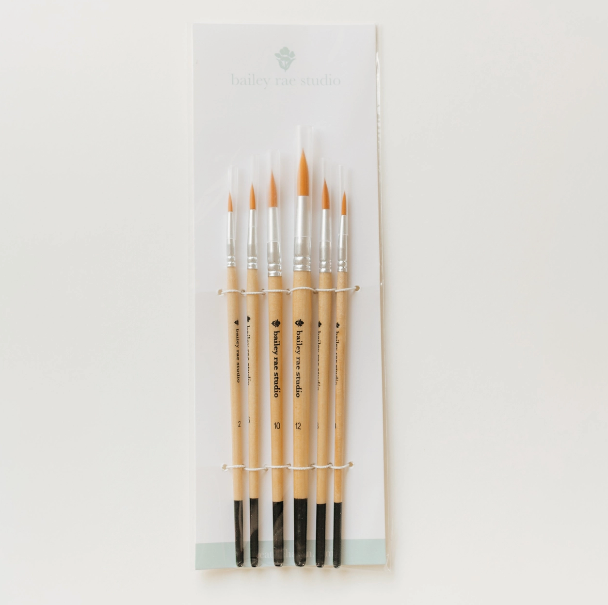 Round Tip Watercolor Brush Set
