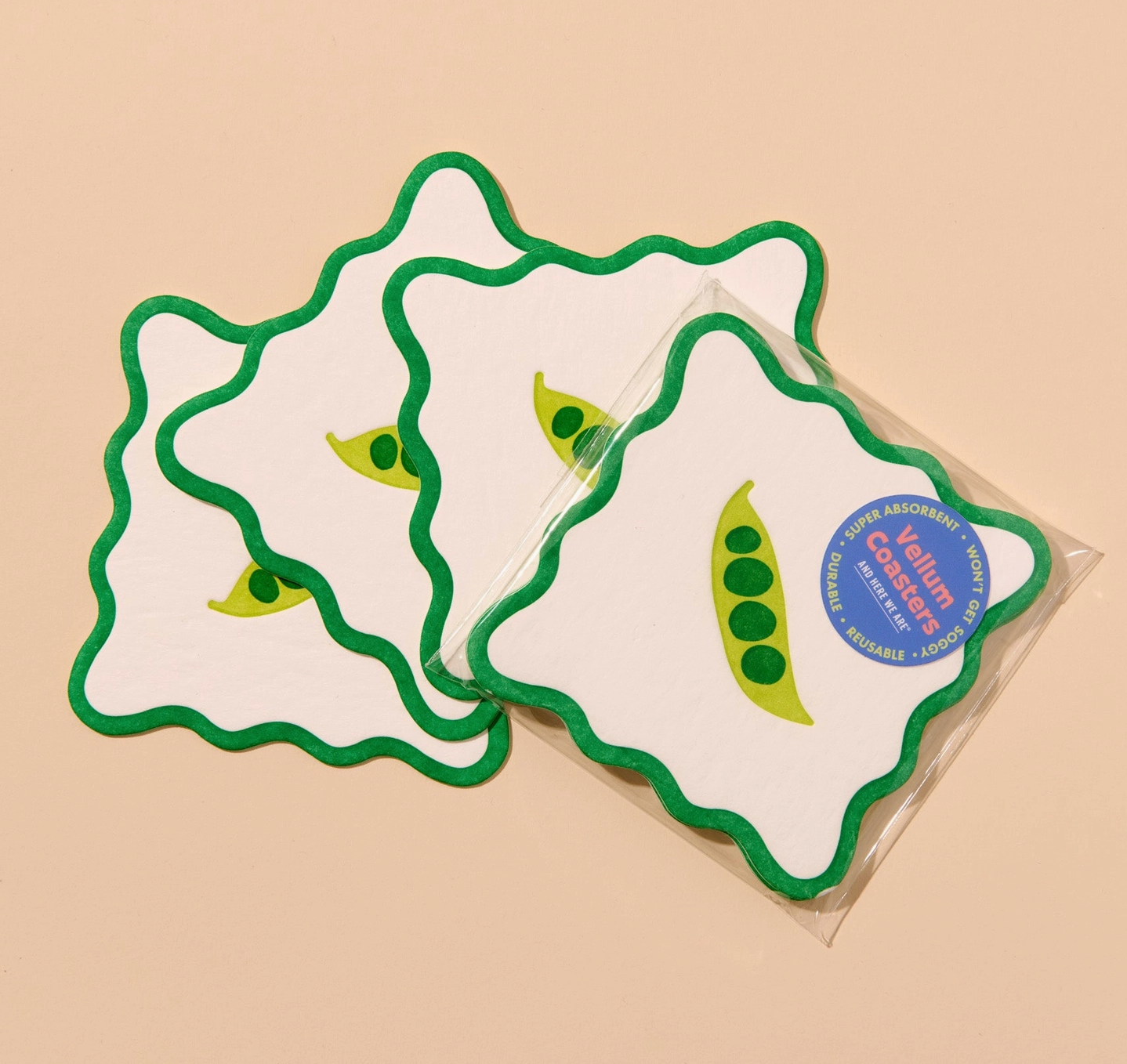 Crudite Vellum Coasters