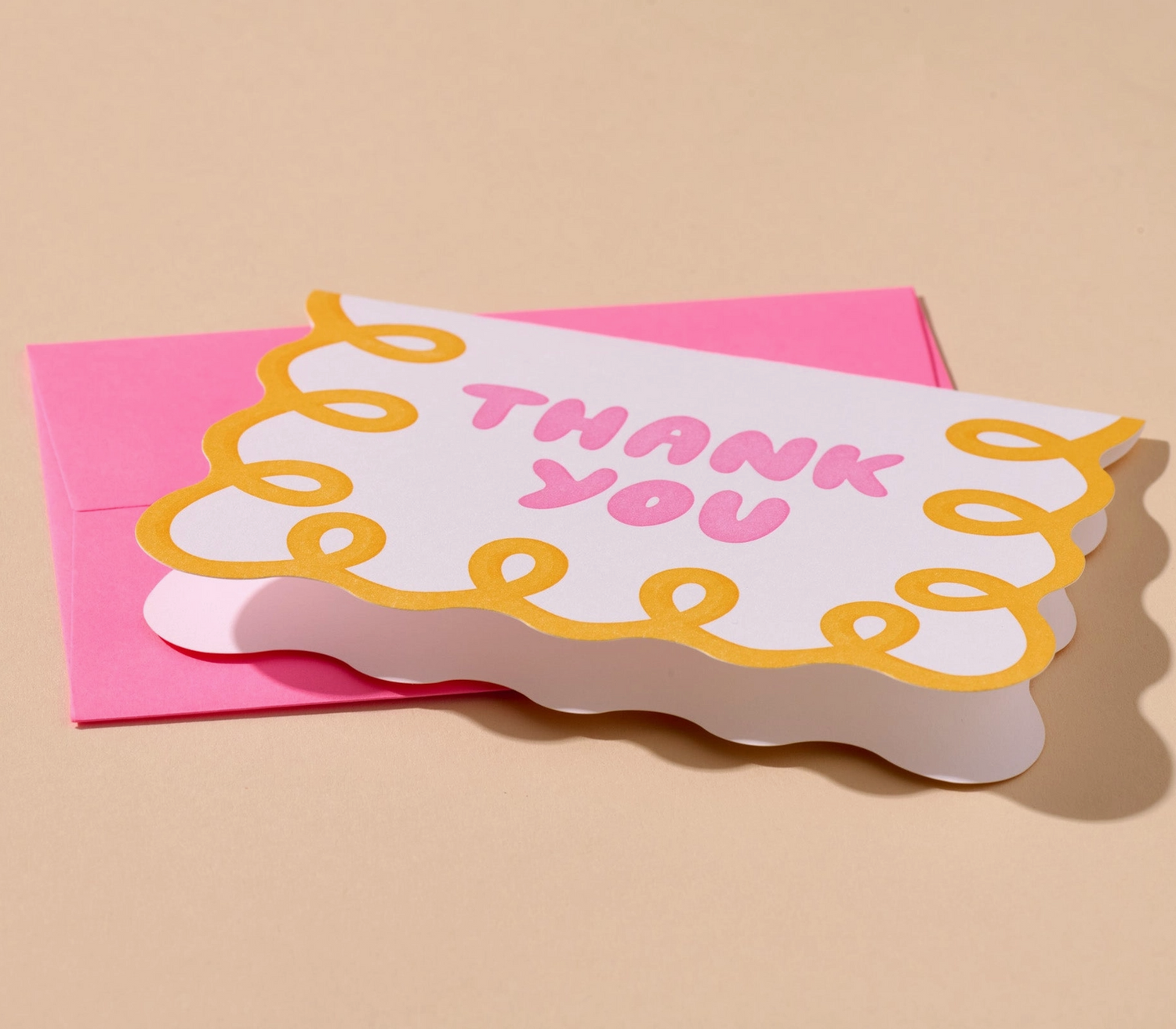 Coquette Pink Thank You Card Set