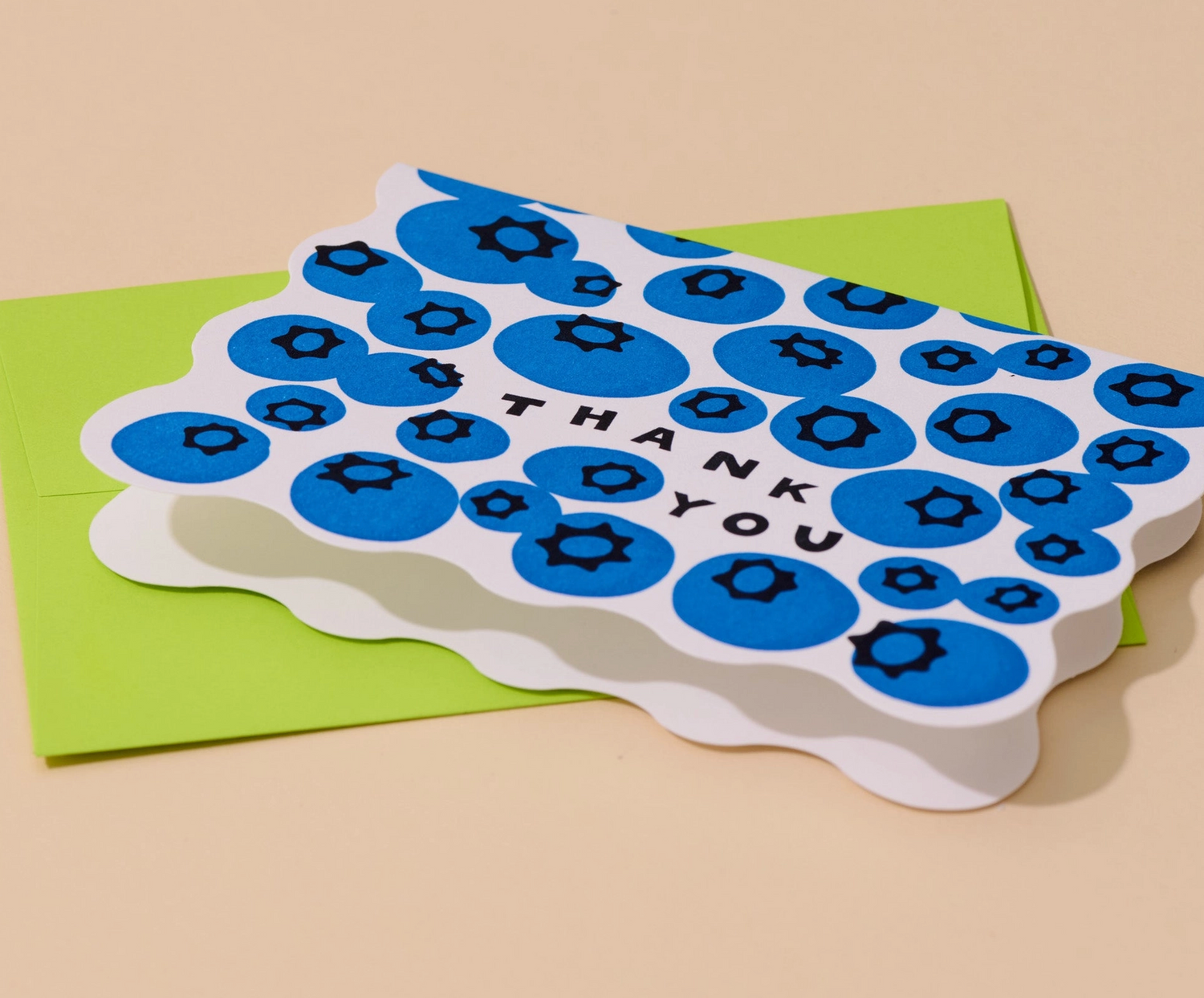 Blueberry Thank You Card Set
