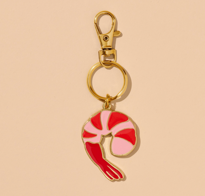 Cocktail Shrimp Keychain
