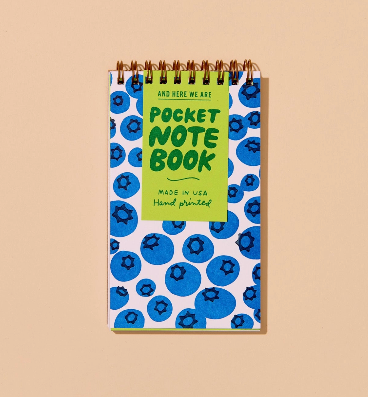 Blueberry Small Spiral Notebook