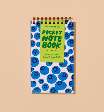 Blueberry Small Spiral Notebook