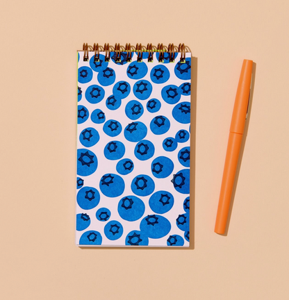 Blueberry Small Spiral Notebook