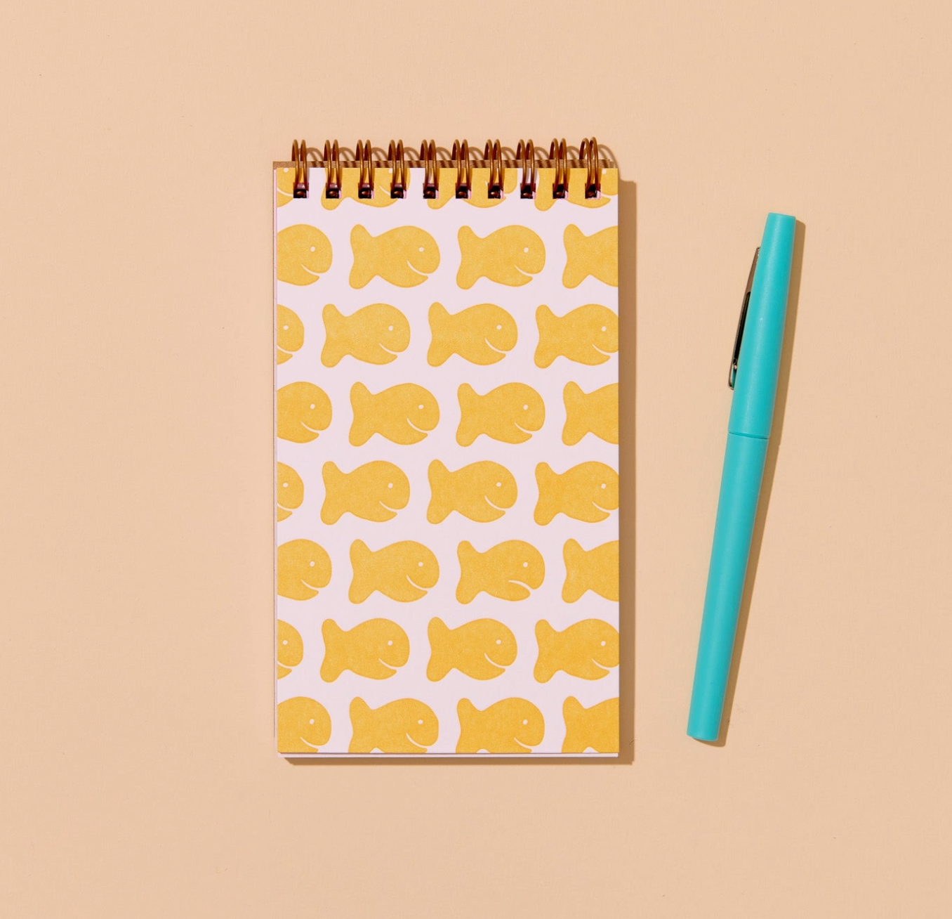Goldfish Cracker Small Spiral Notebook