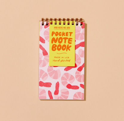Shrimp Cocktail Small Spiral Notebook