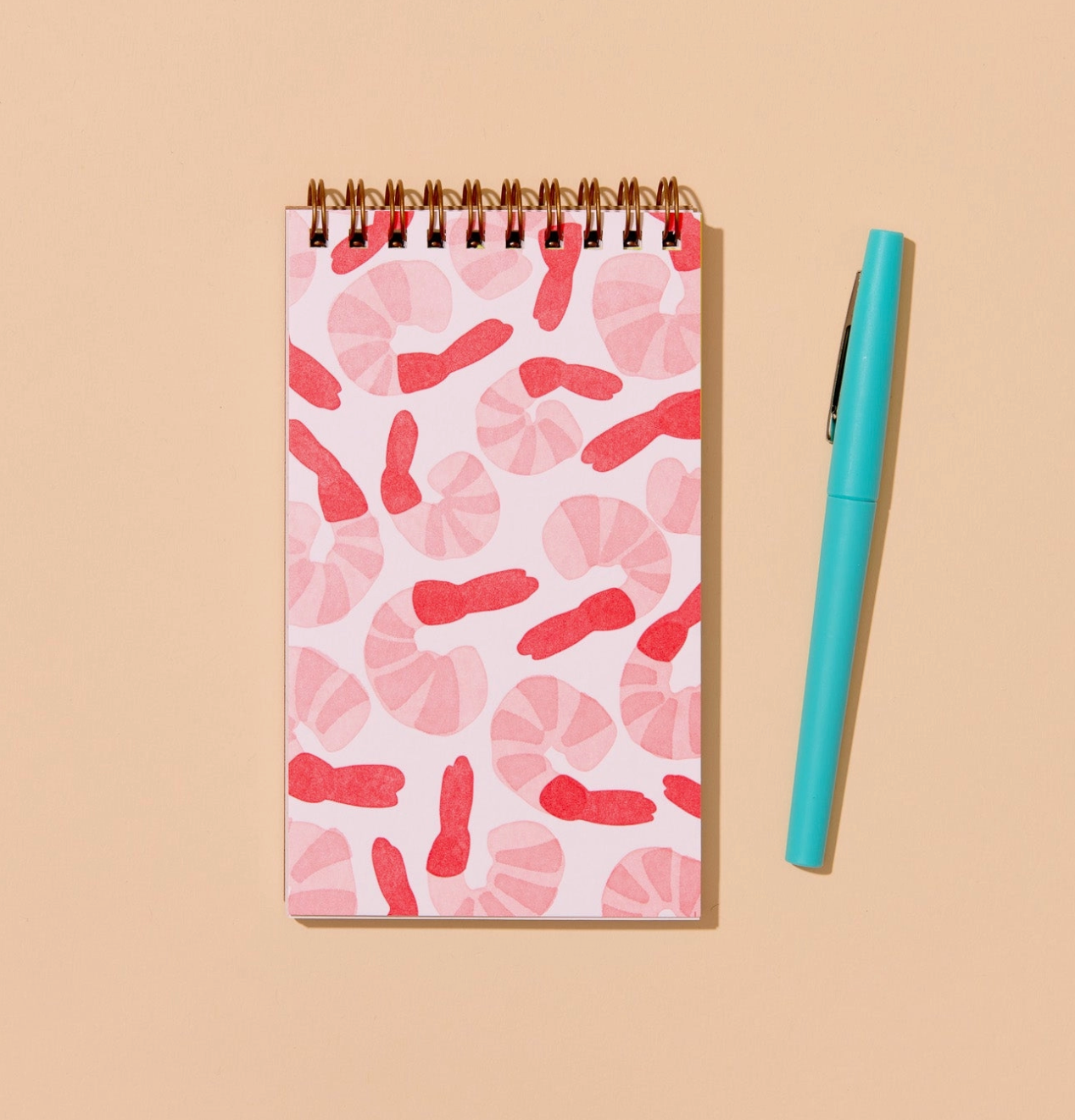 Shrimp Cocktail Small Spiral Notebook